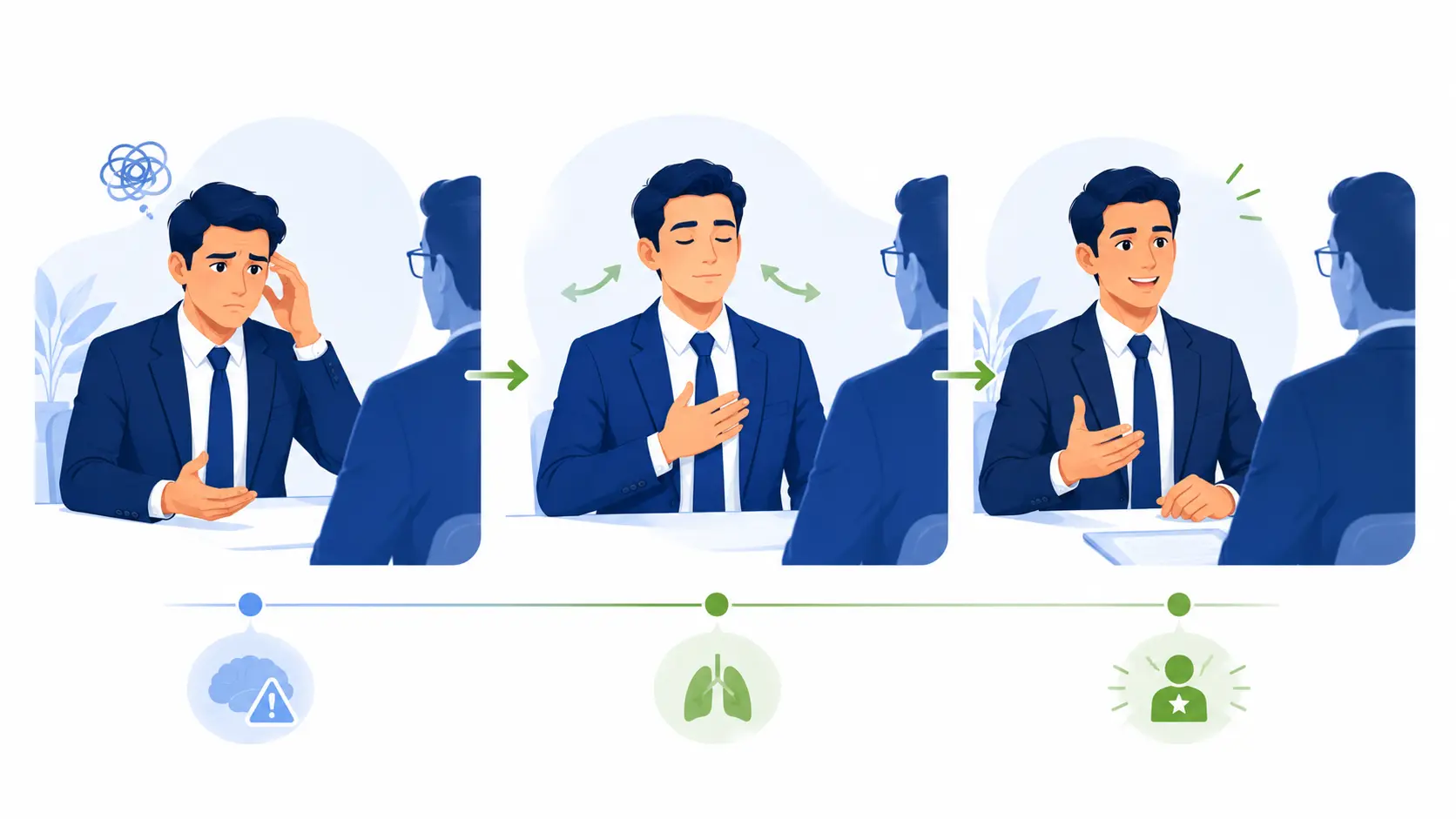 How to calmly recover from a mistake during an interview and maintain your confidence