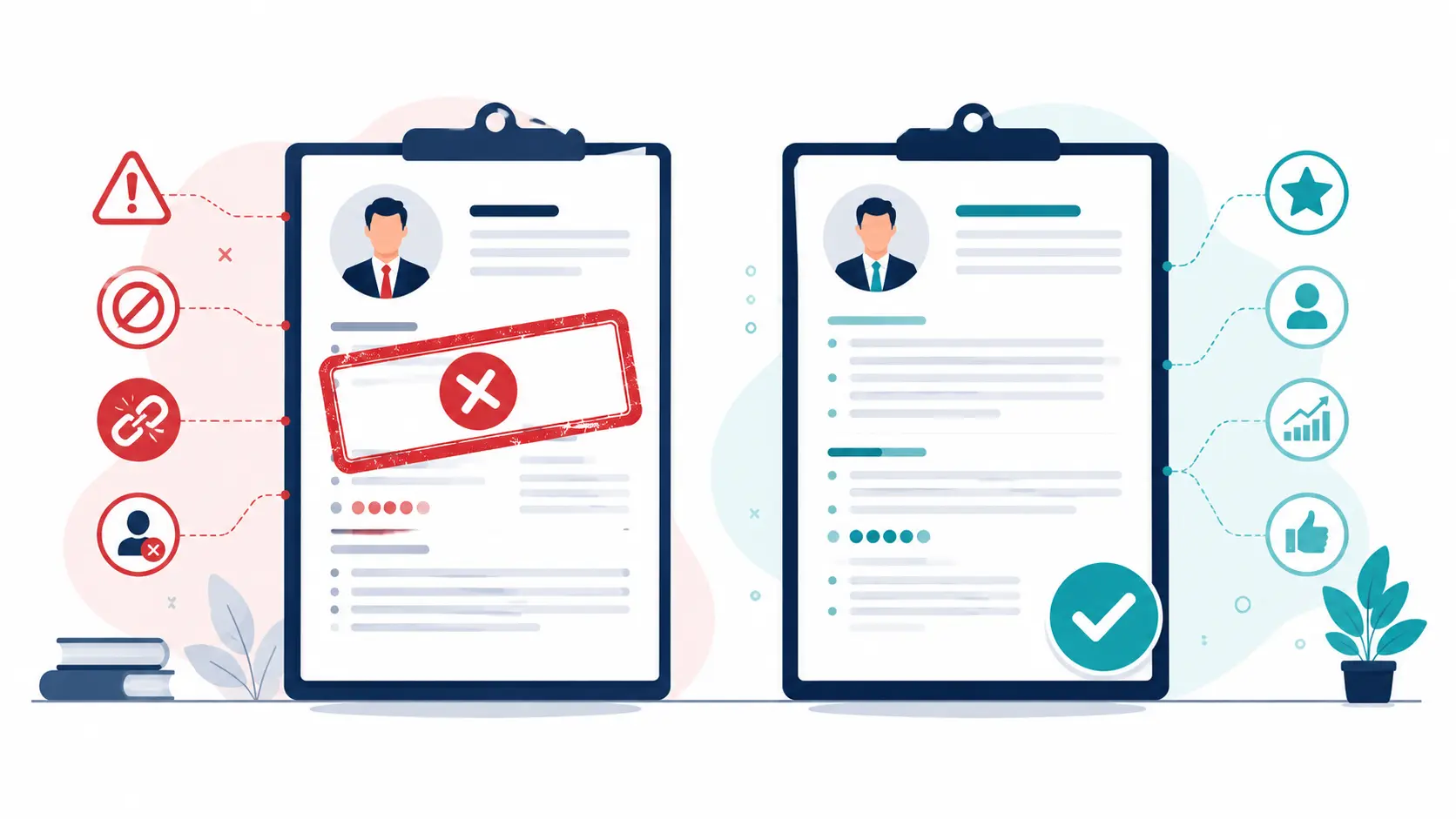 أخطاء Resume الشائعة التي تجعل طلبك يُرفض في 2026